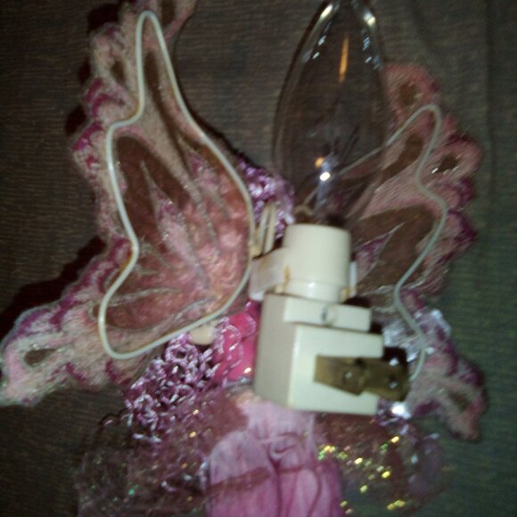 Fairy Pink Tassel Vintage Night light - Picture 4 of 5